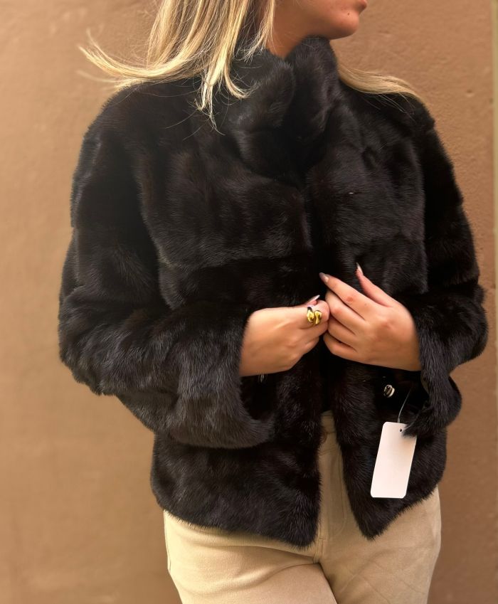 Veste en vison Taille S