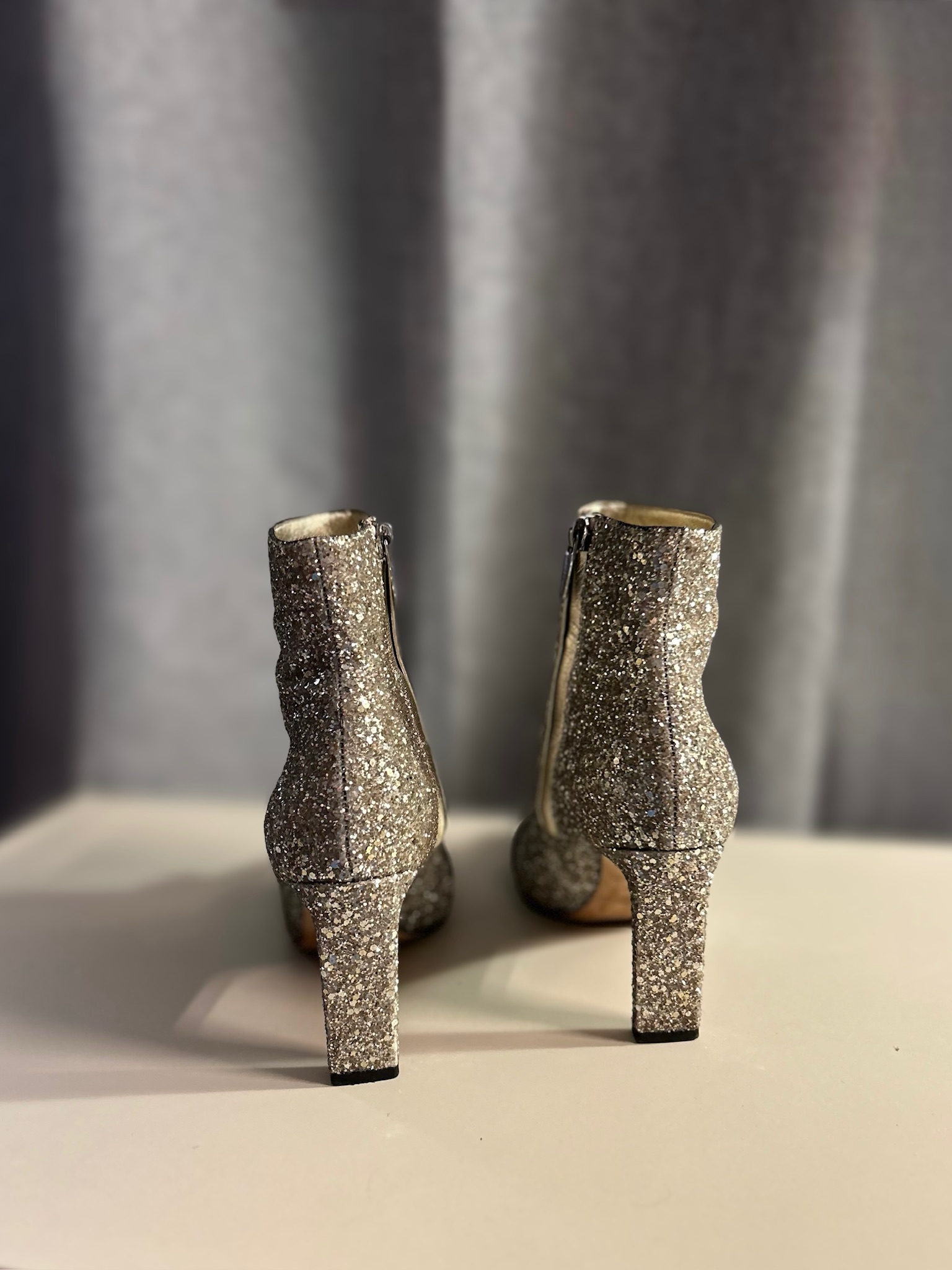 Bottines à talons pailletées P36.5 – Image 3