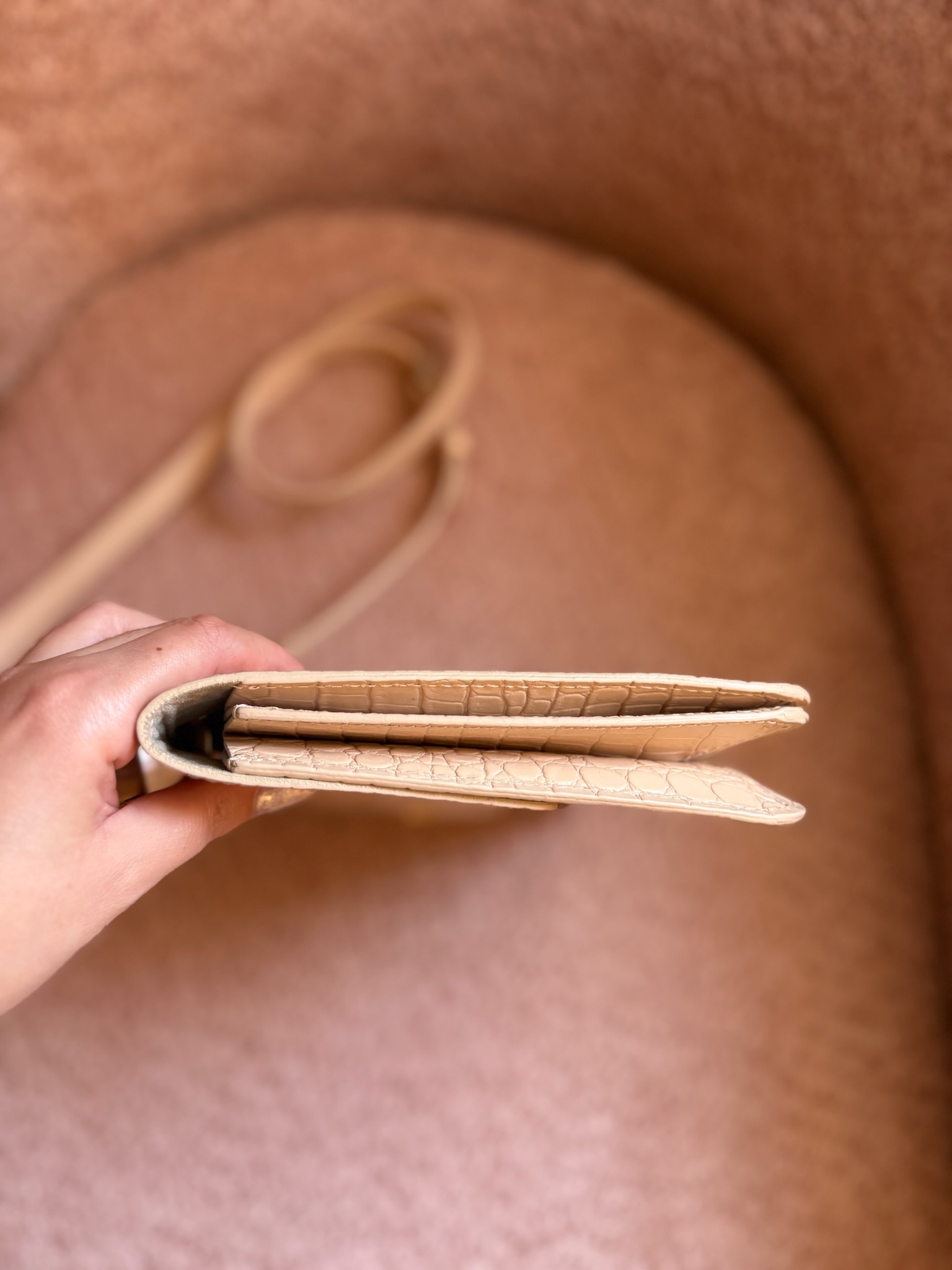 Petit sac effet croco. – Image 2