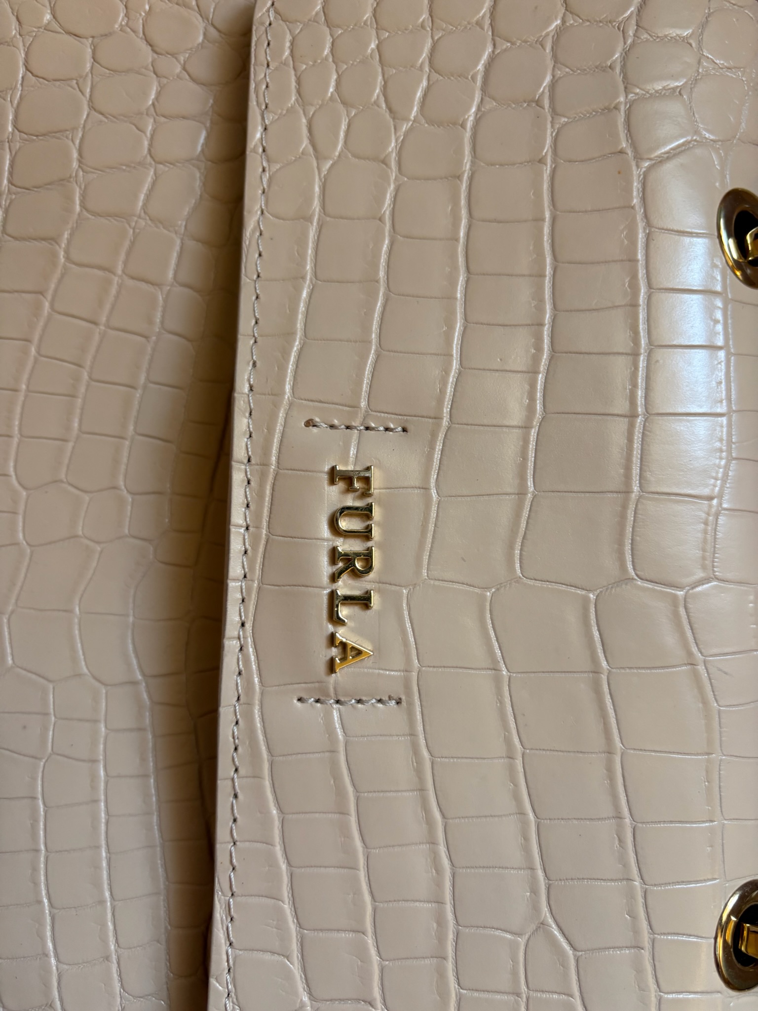 Petit sac effet croco. – Image 7